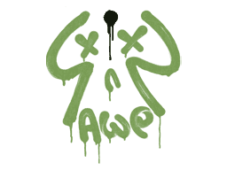 Sealed Graffiti | Recoil AWP (Battle Green)