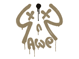 Sealed Graffiti | Recoil AWP (Dust Brown)