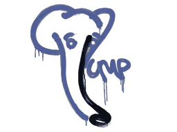 Sealed Graffiti | Recoil UMP-45 (SWAT Blue)