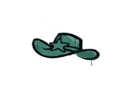 Sealed Graffiti | Sheriff (Frog Green)