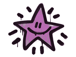 Sealed Graffiti | Shining Star (Bazooka Pink)