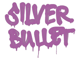 Sealed Graffiti | Silver Bullet (Bazooka Pink)