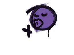 Sealed Graffiti | Smooch (Monster Purple)