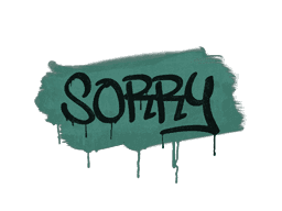 Sealed Graffiti | Sorry (Frog Green)