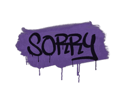 Sealed Graffiti | Sorry (Monster Purple)