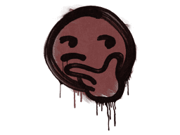 Sealed Graffiti | Thoughtfull (Brick Red)