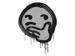 Sealed Graffiti | Thoughtfull (Shark White)