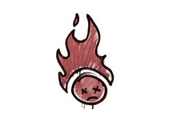 Sealed Graffiti | Toasted (Blood Red)