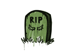 Sealed Graffiti | Tombstone (Battle Green)