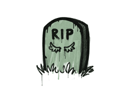 Sealed Graffiti | Tombstone (Cash Green)