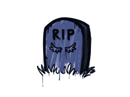 Sealed Graffiti | Tombstone (SWAT Blue)