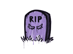 Sealed Graffiti | Tombstone (Violent Violet)