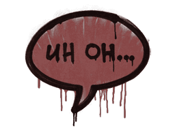 Sealed Graffiti | Uh Oh (Brick Red)