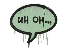 Sealed Graffiti | Uh Oh (Cash Green)