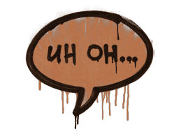 Sealed Graffiti | Uh Oh (Tiger Orange)