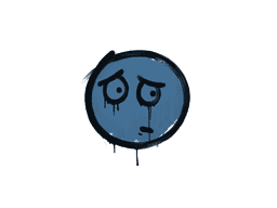 Sealed Graffiti | Worry (Monarch Blue)