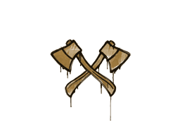 Sealed Graffiti | X-Axes (Desert Amber)