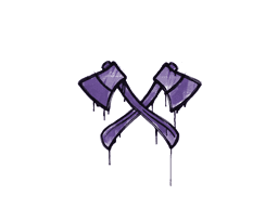 Sealed Graffiti | X-Axes (Monster Purple)