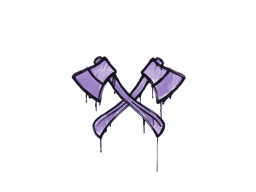 Sealed Graffiti | X-Axes (Violent Violet)