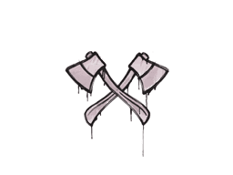 Sealed Graffiti | X-Axes (War Pig Pink)