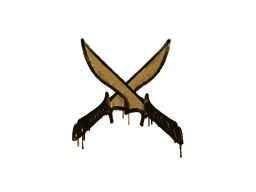 Sealed Graffiti | X-Knives (Desert Amber)