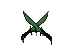 Sealed Graffiti | X-Knives (Jungle Green)