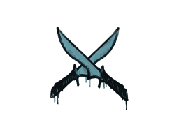 Sealed Graffiti | X-Knives (Wire Blue)