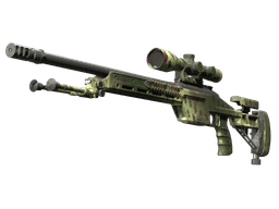 SSG 08 | Lichen Dashed