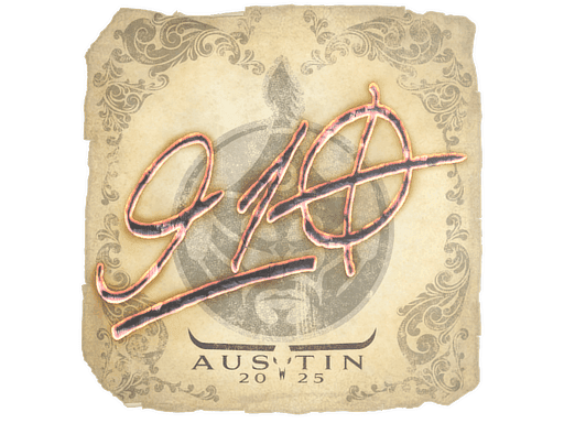 Sticker | 910 (Holo) | Austin 2025