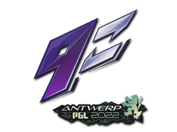 Sticker | 9z Team (Gold) | Antwerp 2022