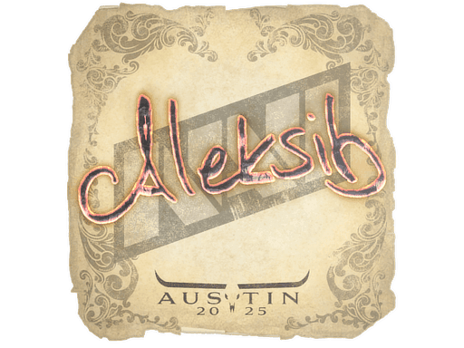 Sticker | Aleksib (Foil) | Austin 2025