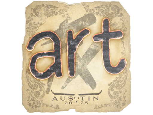 Sticker | arT (Foil) | Austin 2025