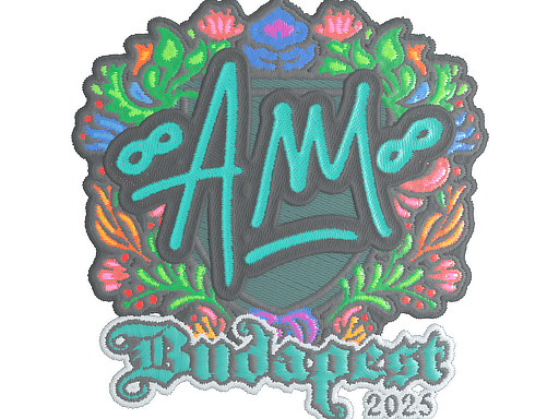 Sticker | AW (Embroidered) | Budapest 2025