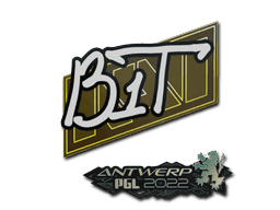 Sticker | b1t (Glitter) | Antwerp 2022
