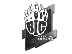 Sticker | BIG (Foil) | Boston 2018