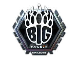 Sticker | BIG (Holo) | London 2018
