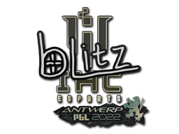 Sticker | bLitz (Gold) | Antwerp 2022