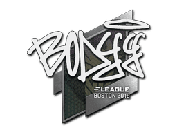 Sticker | bodyy (Gold) | Boston 2018