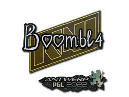 Sticker | Boombl4 (Gold) | Antwerp 2022