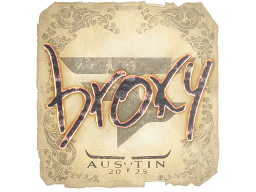 Sticker | broky (Holo) | Austin 2025