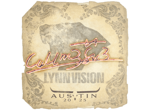 Sticker | C4LLM3SU3 (Foil) | Austin 2025