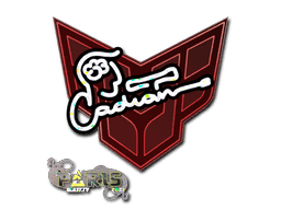 Sticker | cadiaN (Gold) | Paris 2023