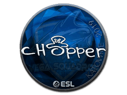 Sticker | chopper (Gold) | Katowice 2019