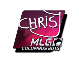 Sticker | chrisJ (Foil) | MLG Columbus 2016
