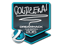 Sticker | coldzera (Foil) | Cluj-Napoca 2015
