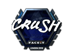 Sticker | crush (Gold) | London 2018