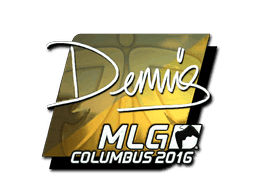 Sticker | dennis (Foil) | MLG Columbus 2016