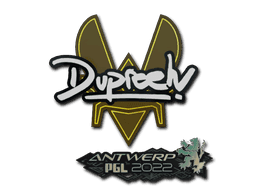 Sticker | dupreeh (Holo) | Antwerp 2022