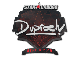 Sticker | dupreeh (Gold) | Berlin 2019