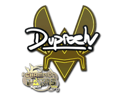 Sticker | dupreeh (Gold) | Paris 2023